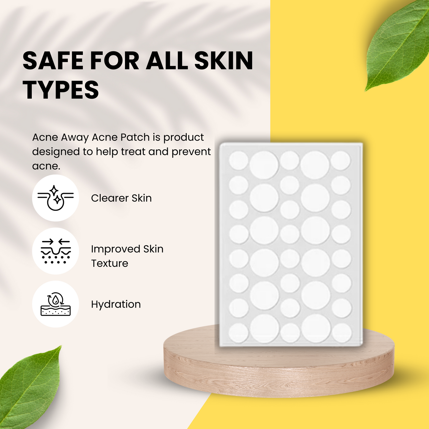 Safe for all skin types.